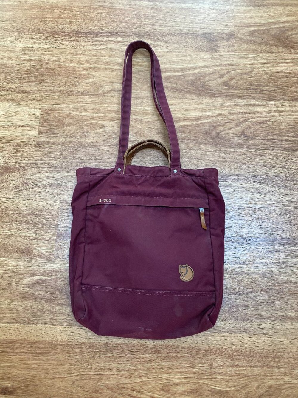 Fjallraven G-1000 Maroon Totepack No. 1